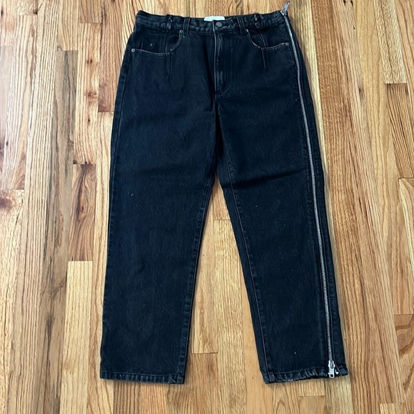 3.1 PHILLIP LIM High rise zip detail jean size 8 - Picture 2 of 10